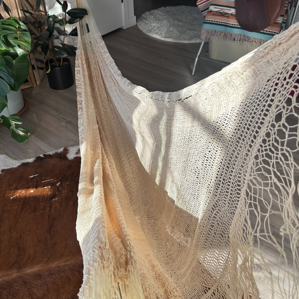 The Citizenry Santa Rosa Mayan Hammock, handmade by Mexican artisans